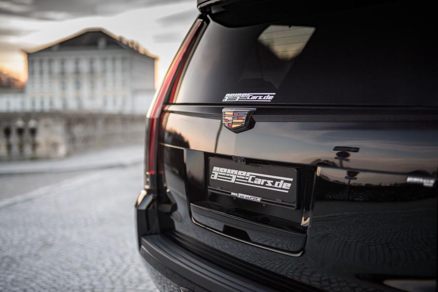 Детали экстерьера Cadillac Escalade Black Edition by GeigerCars 2018 года  (фото 7 из 14)
